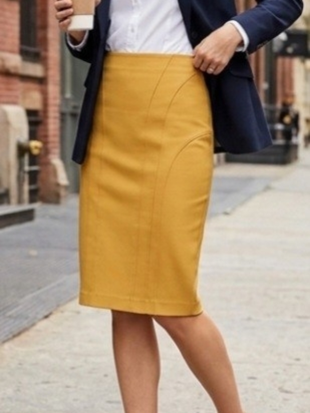 Banana Republic Yellow Dress (Size 6)